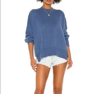 Free people x revolve easy street tunic in blue